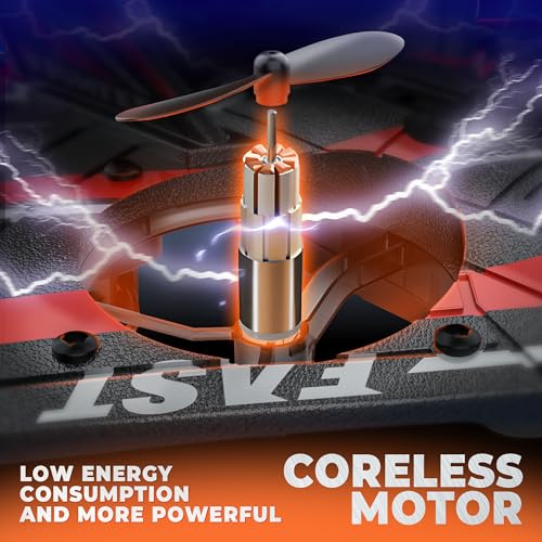 Remote Control Airplane with Colorful LED Navigation Lights B572596