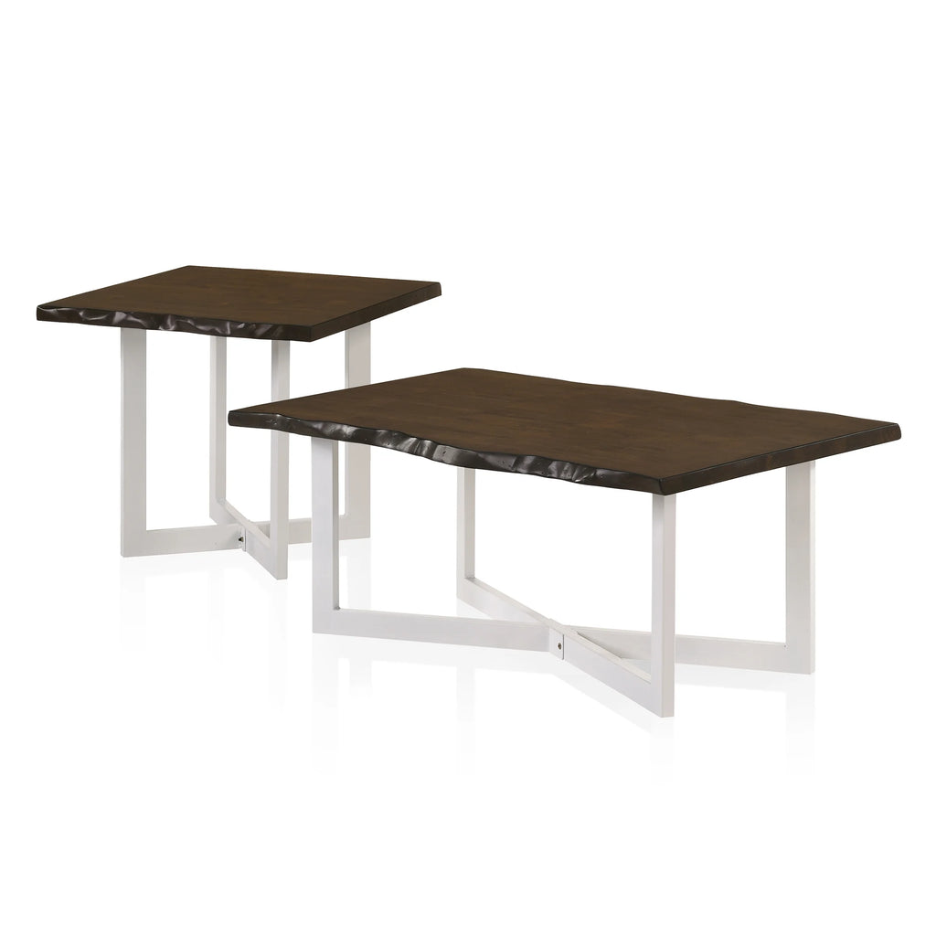 Oak 2-Piece Coffee Table Set L580447