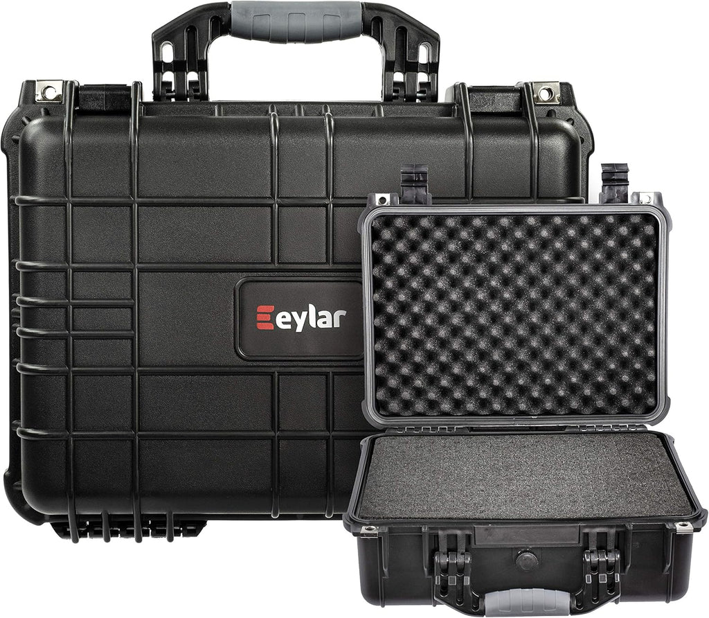 Hard Camera Case Waterproof with Foam (Black) Y907