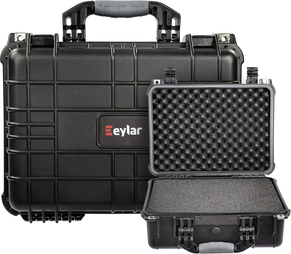 Hard Camera Case Waterproof with Foam (Black) Y907