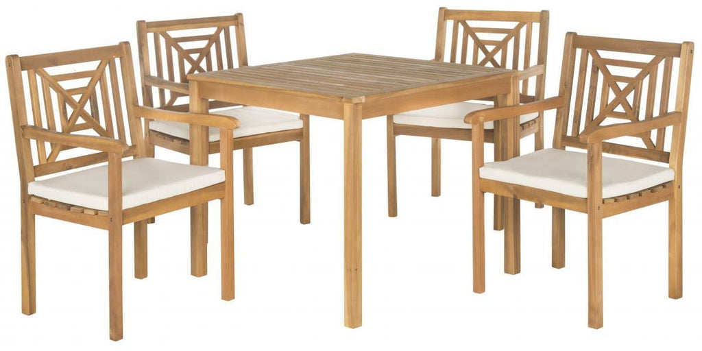 5 Piece Dark Slate Gray Dining Set Z787