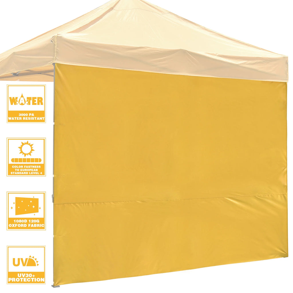 UV-Resistant Mineral Yellow Side Wall for EZ Canopy Gazebo I4230