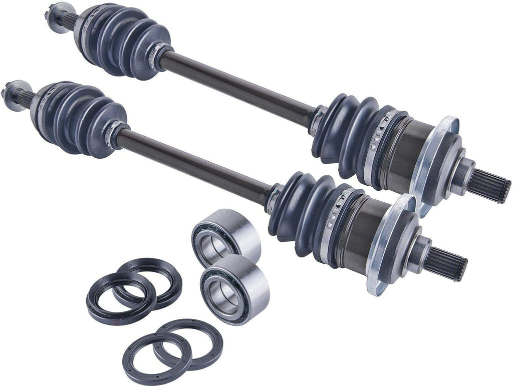 Arctic Cat 400/500 2002 2003 2004 Rear CV Axles Wheel Bearings & Seals Set A79407