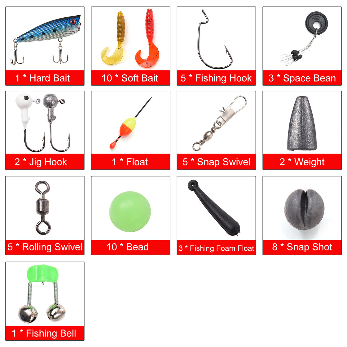 Kids Fishing Rod and Reel Combo Telescopic Casting Rod with Spincast Reel and Carry Bag Y7152