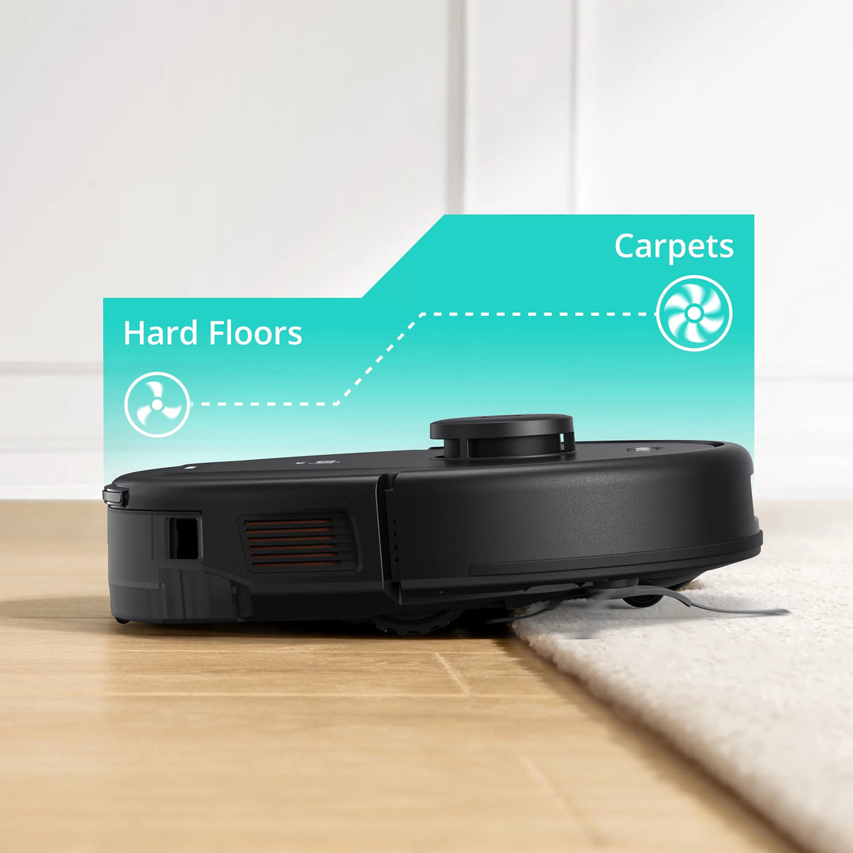 4,000 Pa Multi-Floor Cleaning Robot Vacuum F410