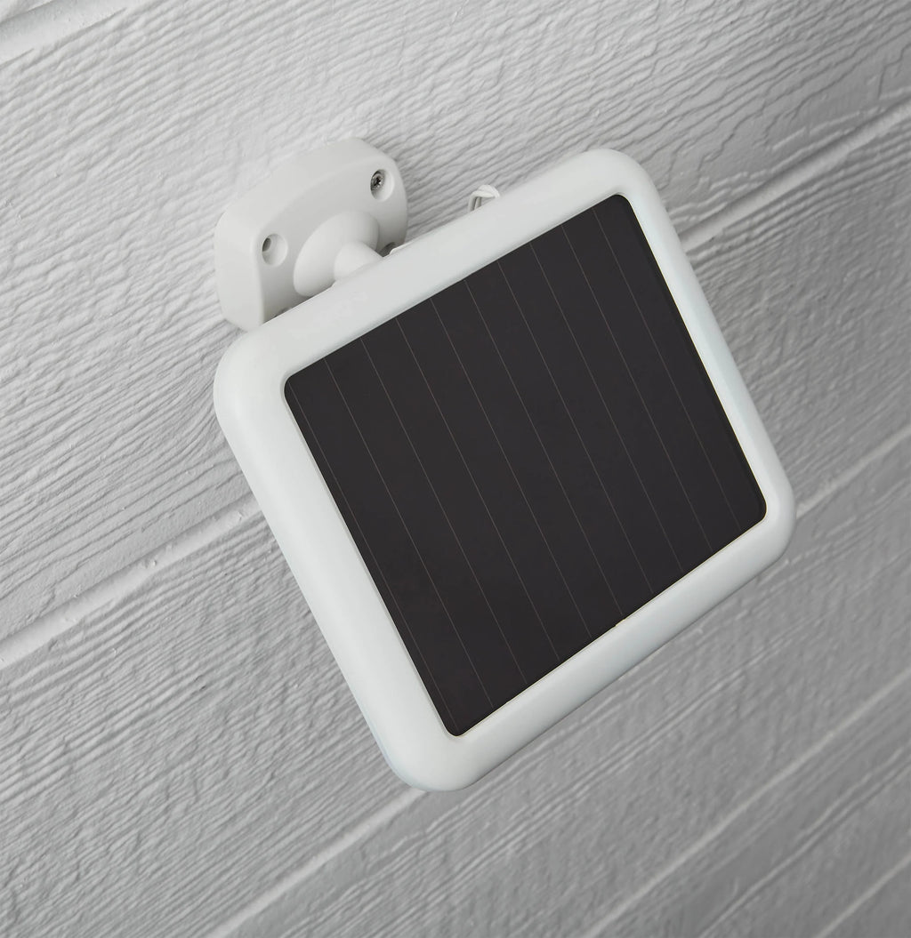 Solar Three Head LED Motion Sensing Security Flood Light, White, 2000 Lumen U90562