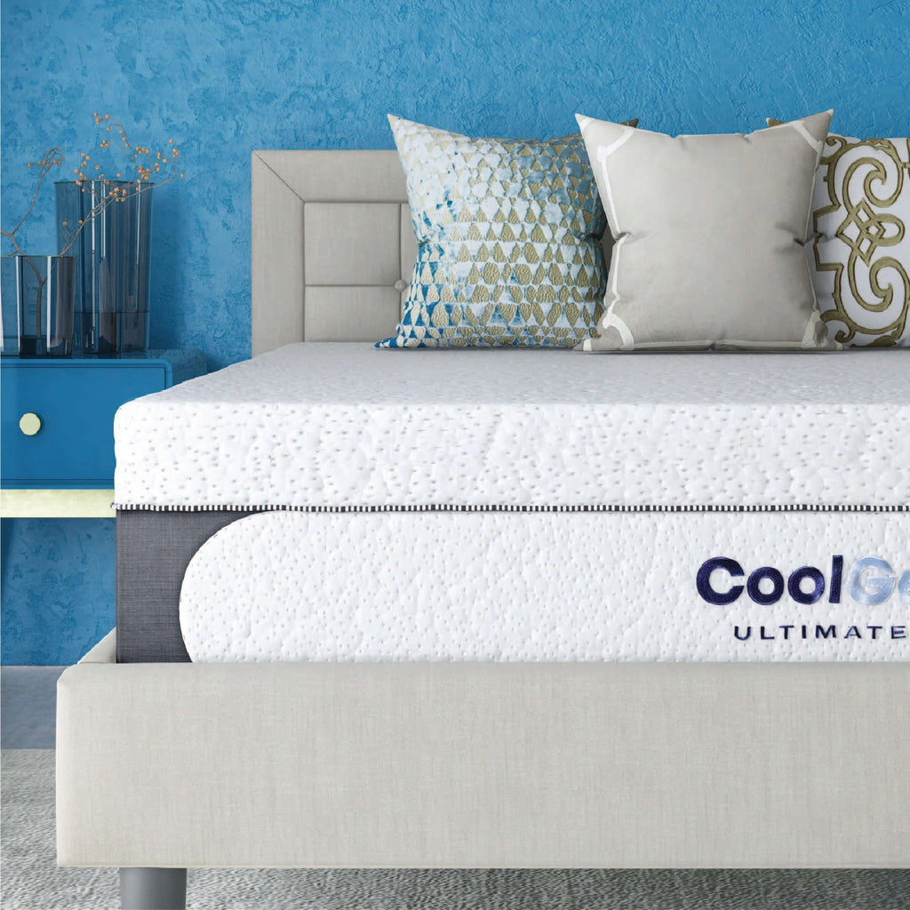 14 Gel Memory Foam Mattress with Pillow, Full U219