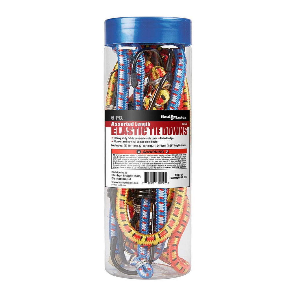 Elastic Stretch Cords 6-Piece M67993