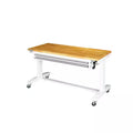 Adjustable Height Table, White N914674