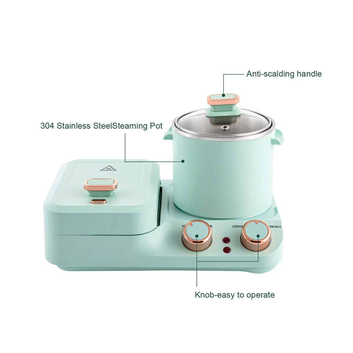 3 in 1 Multifunctional Electric Sandwich Maker S188364