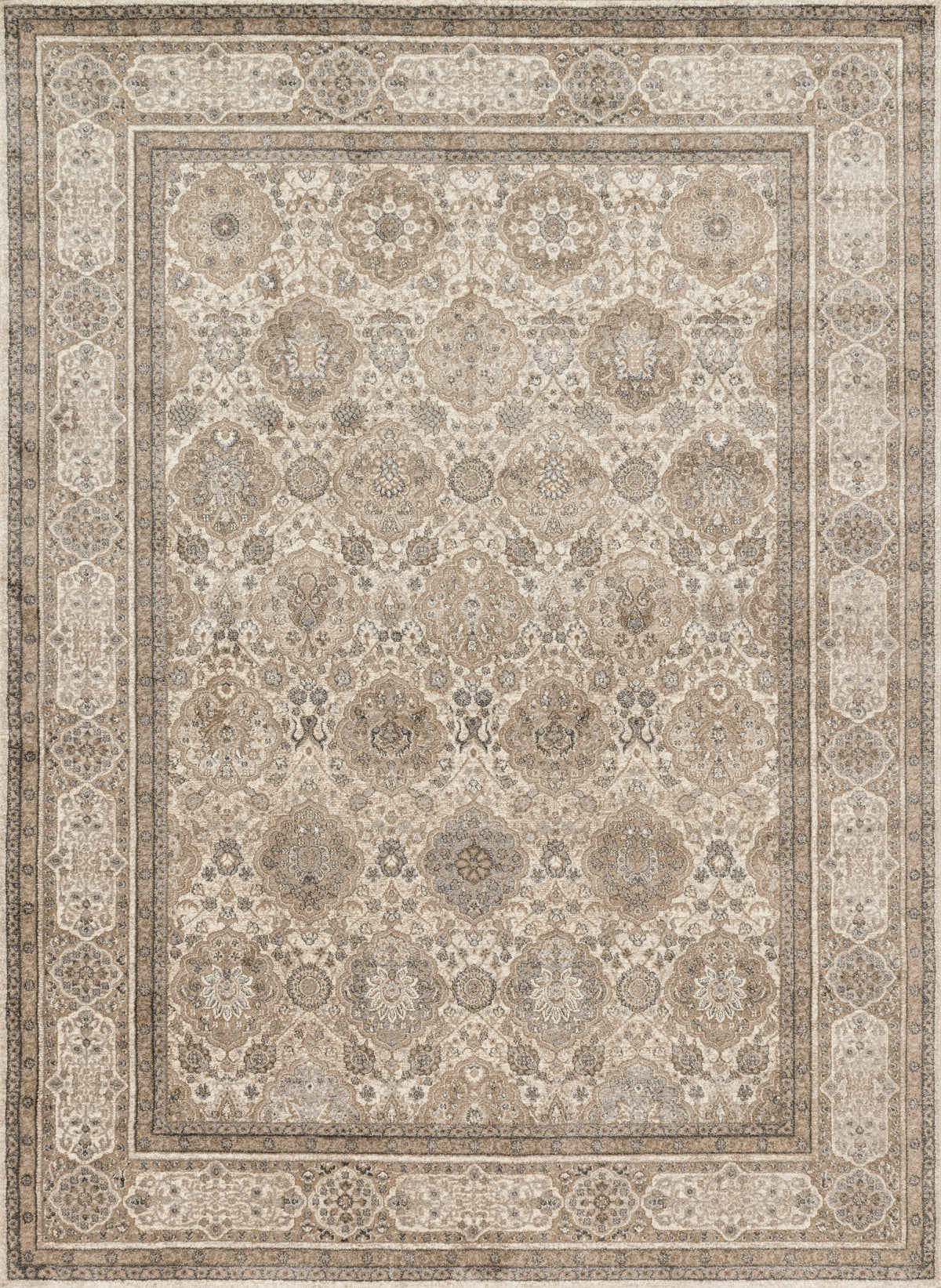 Sand Taupe 7'10 x 10'6 Rug U429