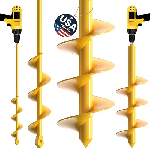 Garden Auger Drill Bit Pack of 2 A6052