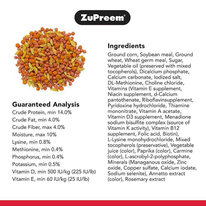 PastaBlend Food for Medium Birds H8509