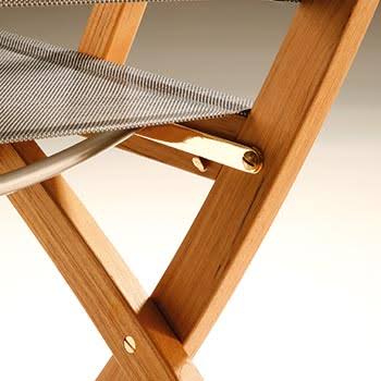 Teak Folding Sling Armchair Q102961