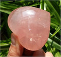 Rose Quartz Crystal Heart L761