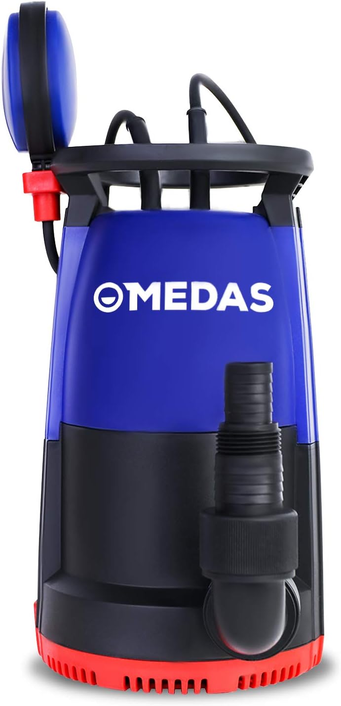 1HP 750W 4623GPH Submersible Sump Pump Electric 3 in 1 Clean/Dirty Water Utility Water Pumps w/Float Switch and Long 16.4ft Cable Pack of 2 N829881