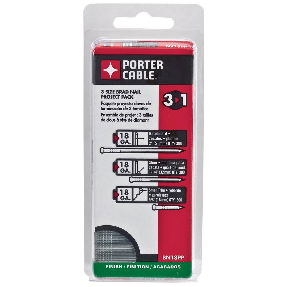 18-Gauge Brad Nail Project Pack W17896