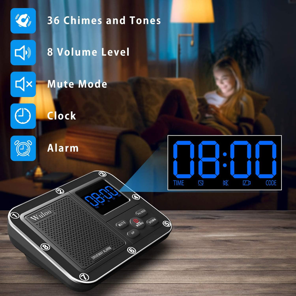 1800 Ft Wireless Outdoor Motion Sensor Driveway Alarm System K88645