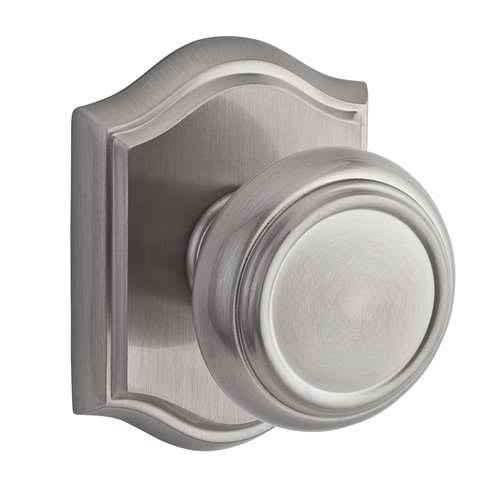 Passage Traditional Knob and Arch Rose Bright Chrome J946156