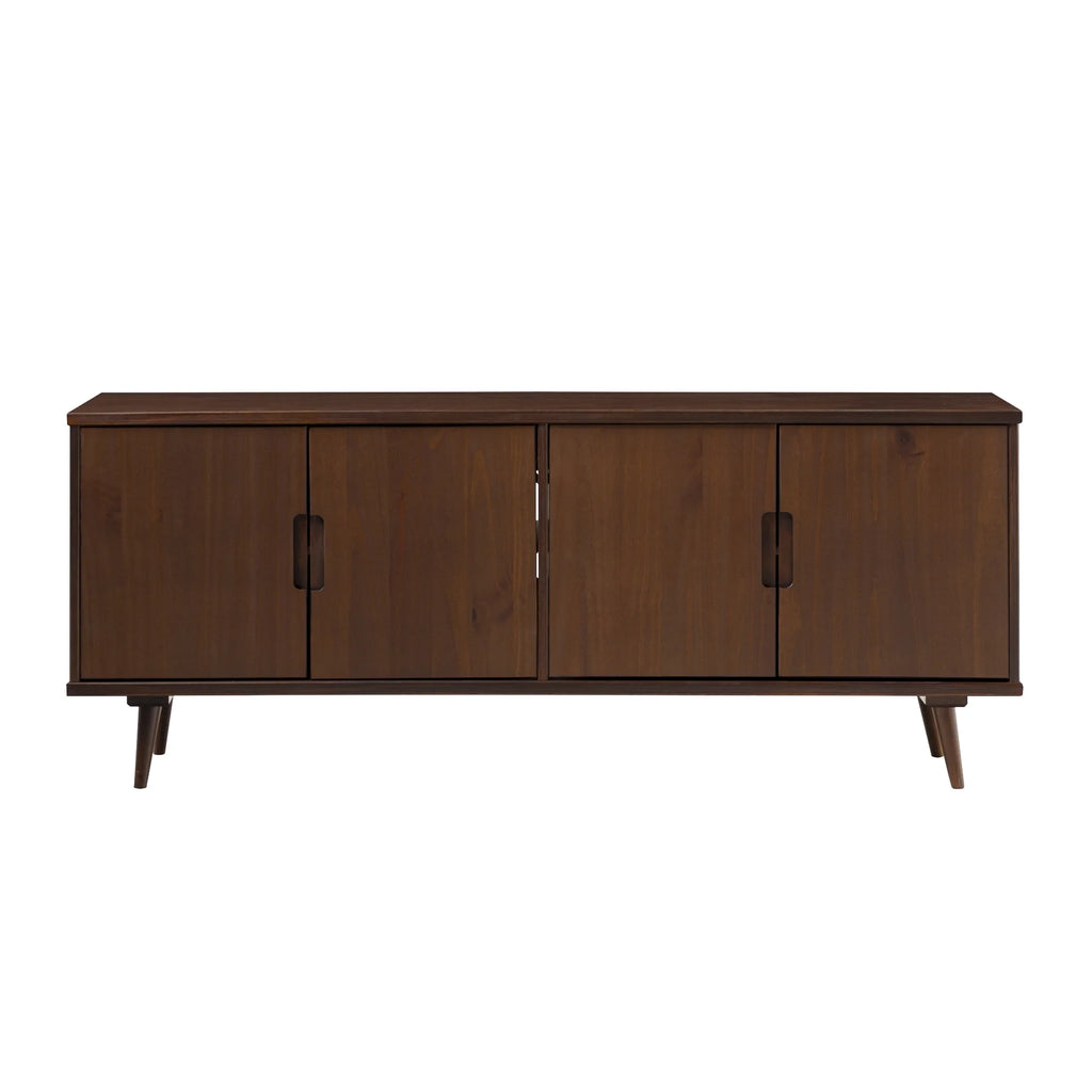 4-Door Walnut TV Stand D690864