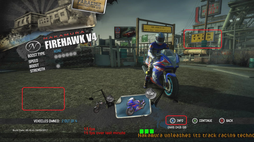 Burnout Paradise Remastered PlayStation 4 X3664