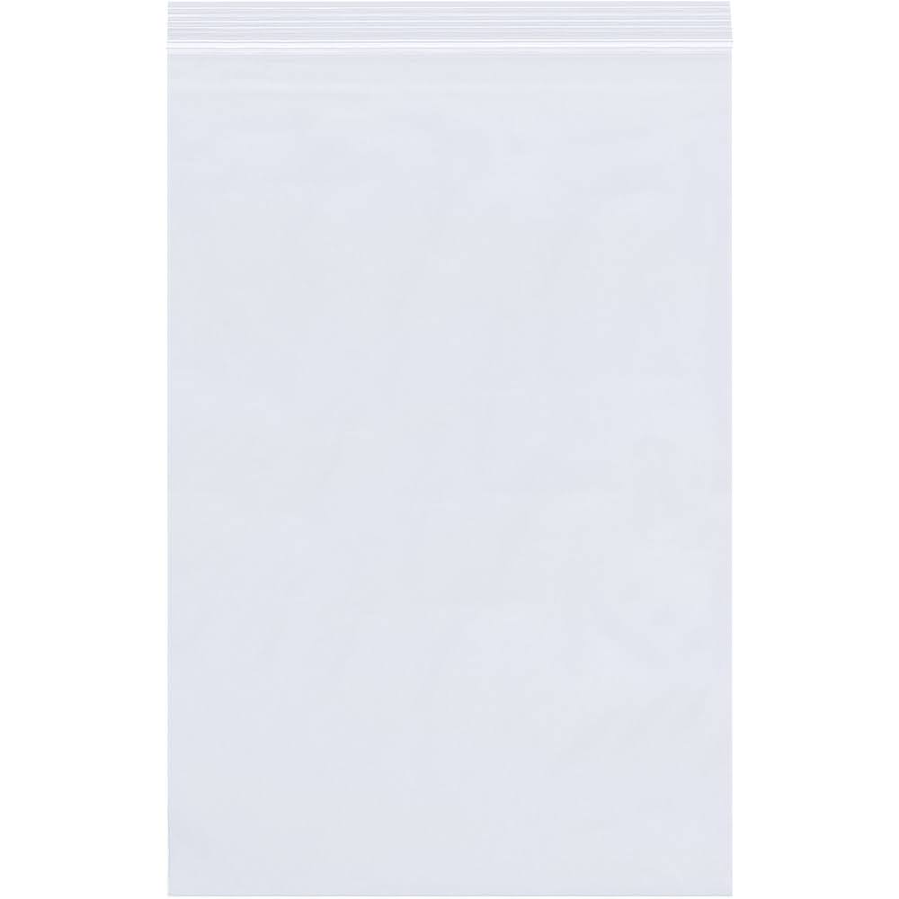 10 x 24 in. 4 Mil Reclosable Poly Bags F862282