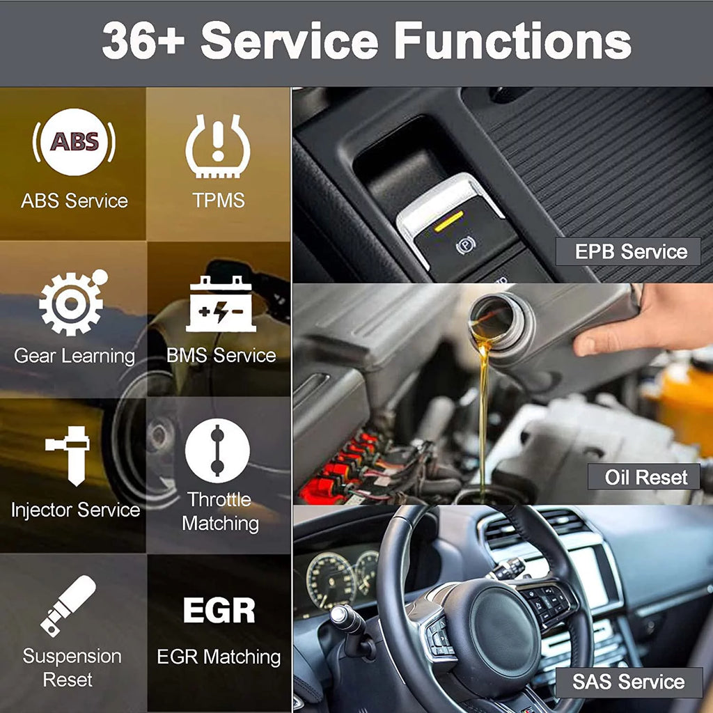 2022 Full System Diagnostic Tool OBD2 Scanner F6561