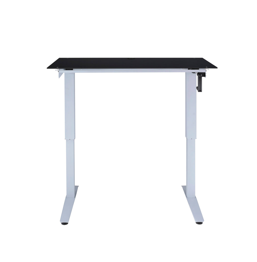 Black Glass Writing Desk S788020