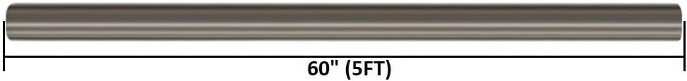 Stainless Steel Straight Exhaust Pipe 4" OD 5' Long Pack of 2 G228