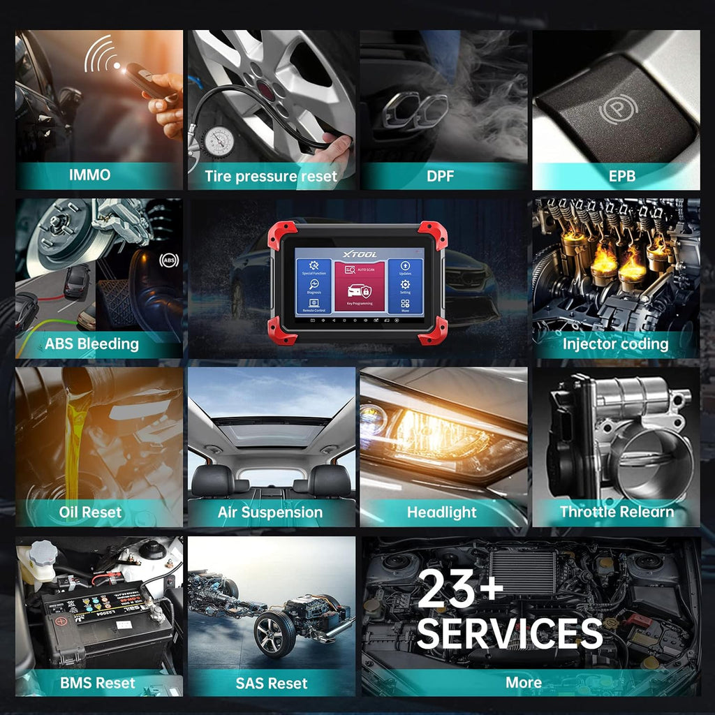 Automotive Key Programming Tool with 23+ Services B9712