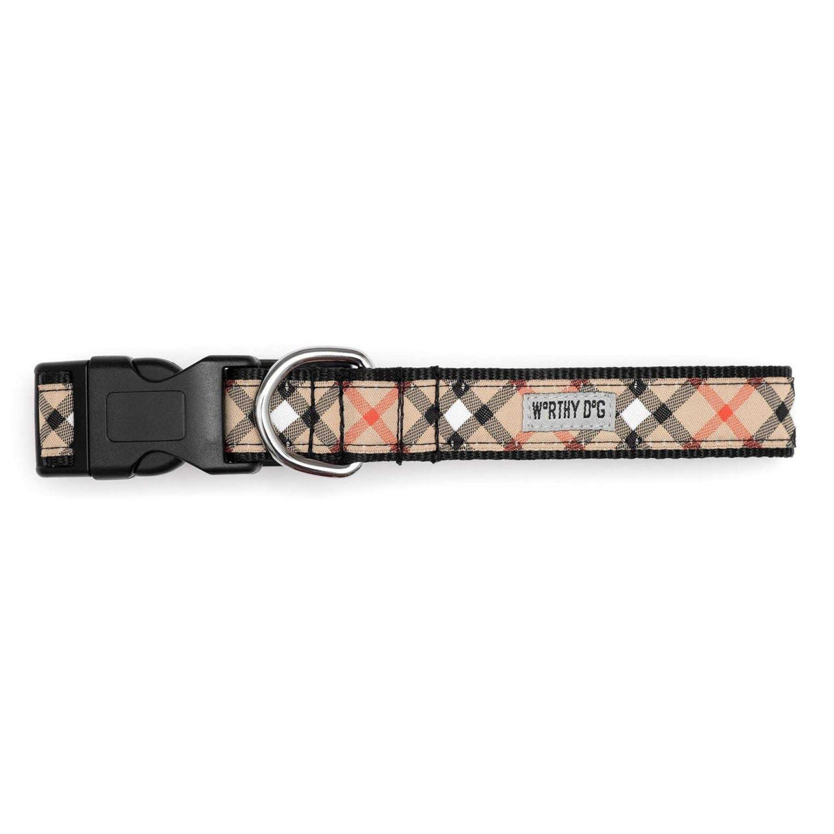 Plaid Dog Collar M6077