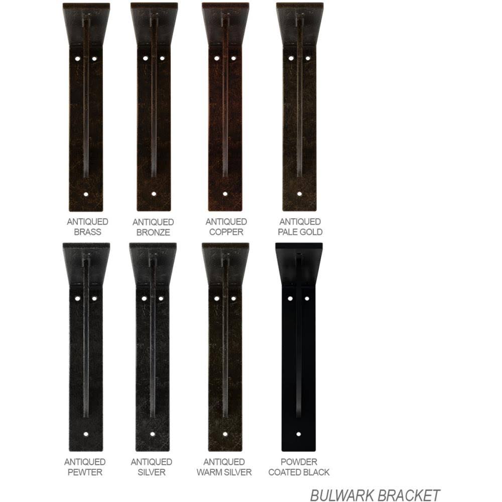 Hammered Copper Steel Bracket F3887