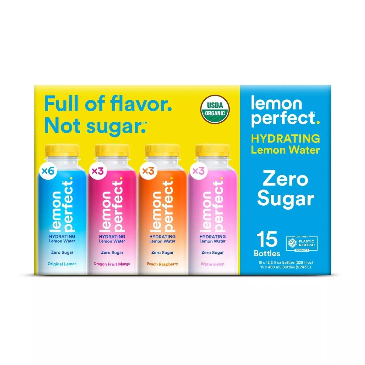 15.2 Fluid Ounce Flavored Water Variety Pack (Pack of 15) S69219