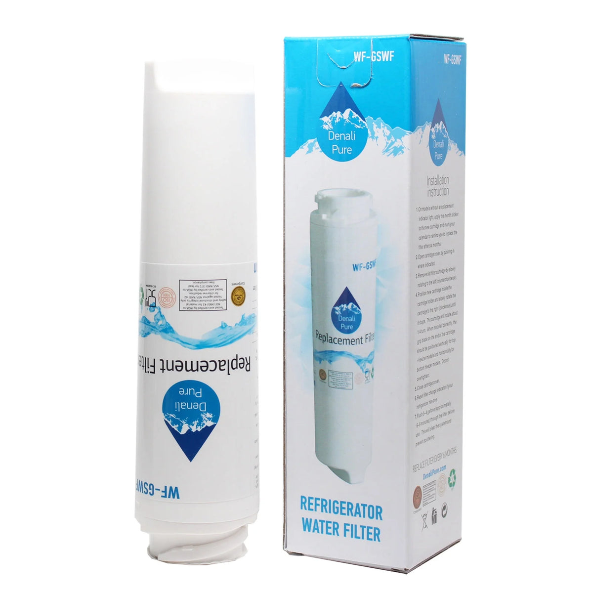 5-Pack Replacement Refrigerator Water Filter Cartridge N88006