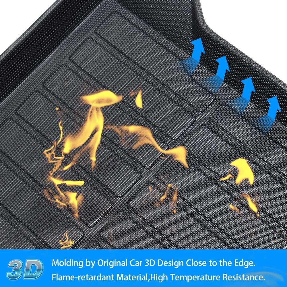 All Weather Waterproof Trunk Floor Mat Pack of 2 P227