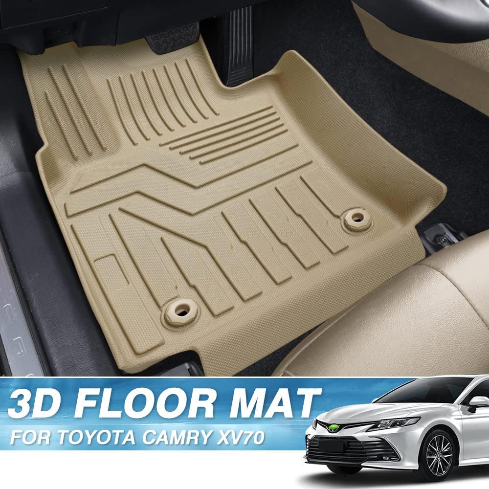 Custom Fit All Weather Floor Liners 1st and 2nd Row Mat Liner Set N743