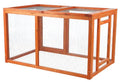 Chicken Outdoor Run with Mesh-Covered Top Y206