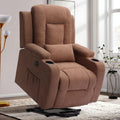 Faux Leather Heated Vibration Massage Power Lift Recliner Sofa F7750