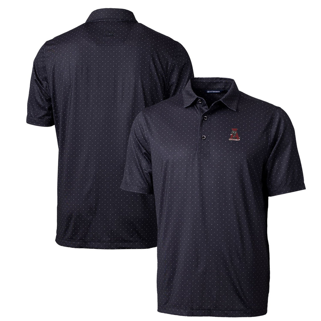 Men's Black Stretch Polo N9404