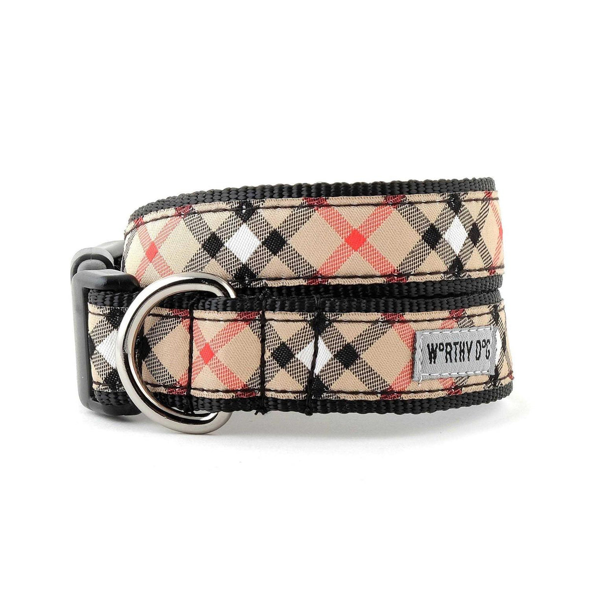 Plaid Dog Collar M6077