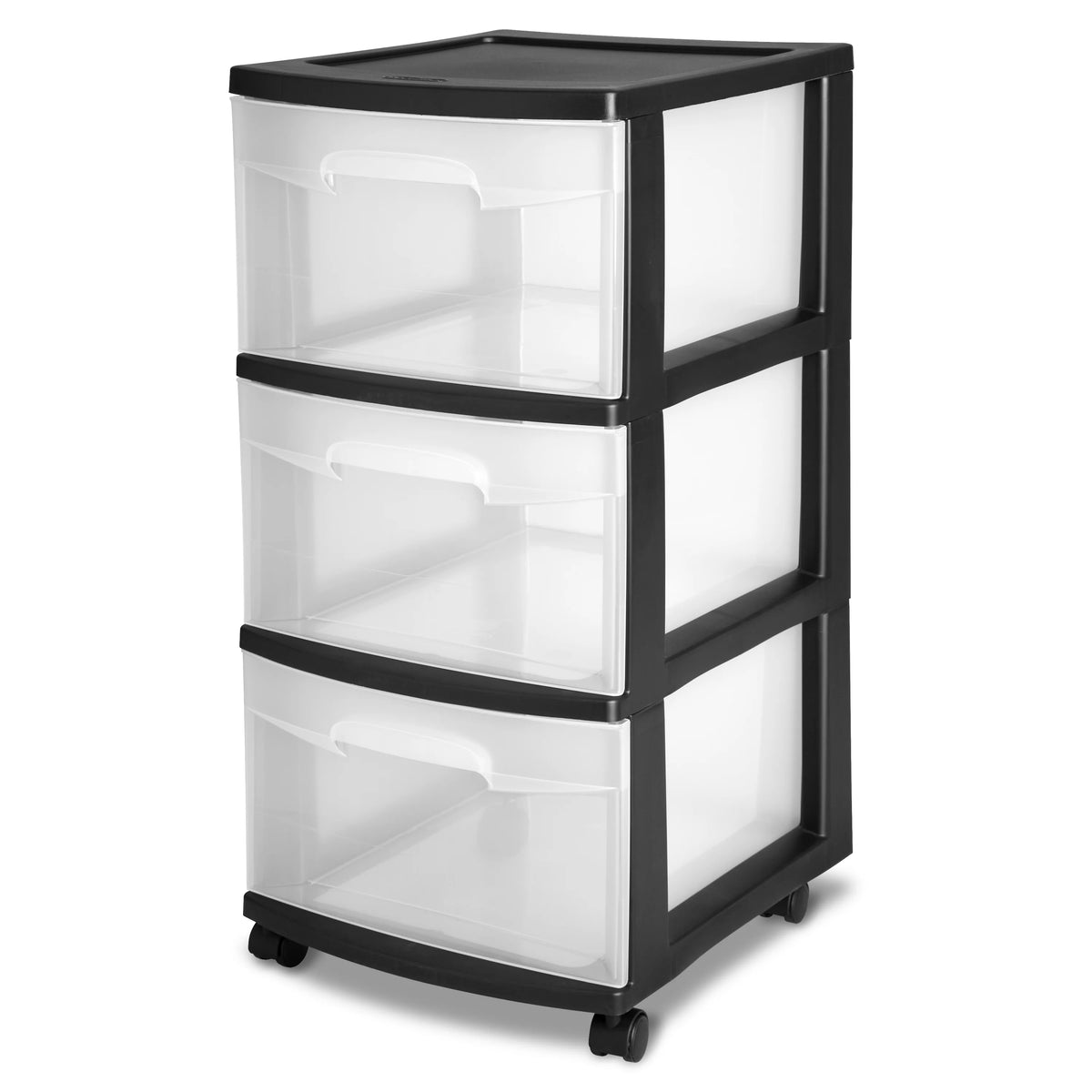 3 Drawer Plastic Cart T434