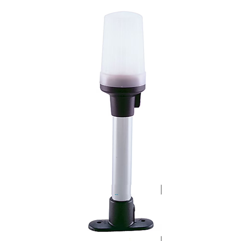 White All-Round Light with Black Polymer Base K652