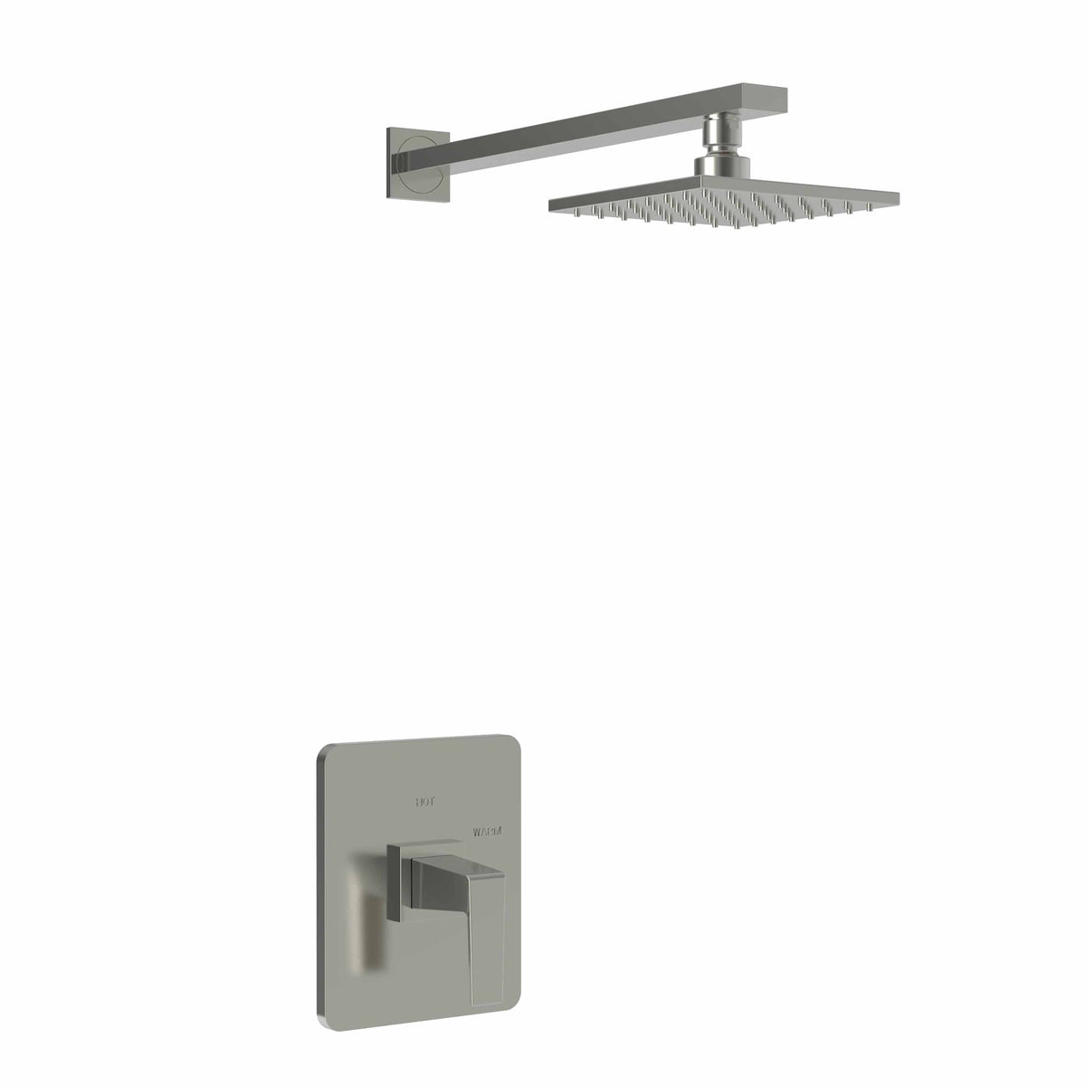 Polished Nickel Balanced Pressure Shower Trim Set B587