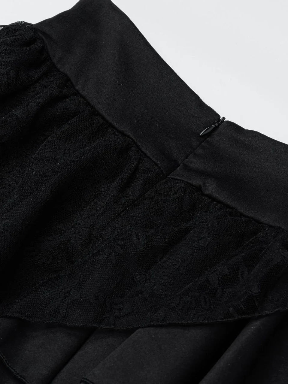 Vintage Gothic Lace Irregular Skirt R82813