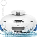 Cordless Robotic Pool Vacuum Cleaner 7500mAh Rechargeable IPX8 Waterproof O311