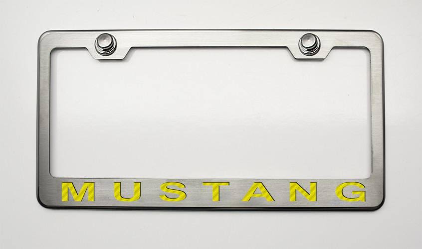 Black License Plate Frame K32898