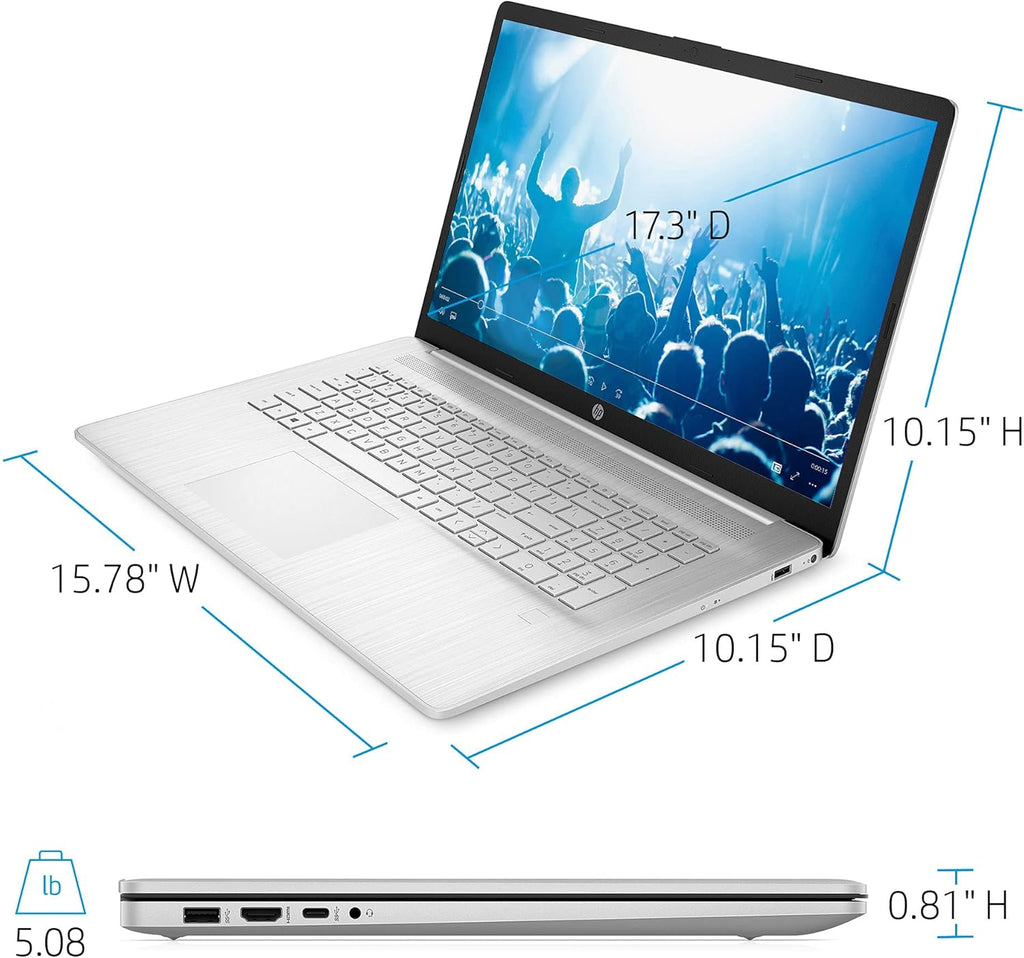 17.3" FHD Anti-Glare Display 6-Core AMD Ryzen 5 5500 Processor 16GB Ram 256GB SSD Laptop F268169