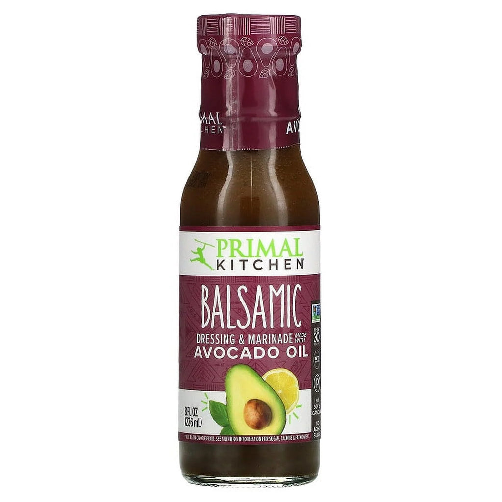 Balsamic Dressing & Marinade with Avocado Oil, 8 fl oz Pack of 4 T916608