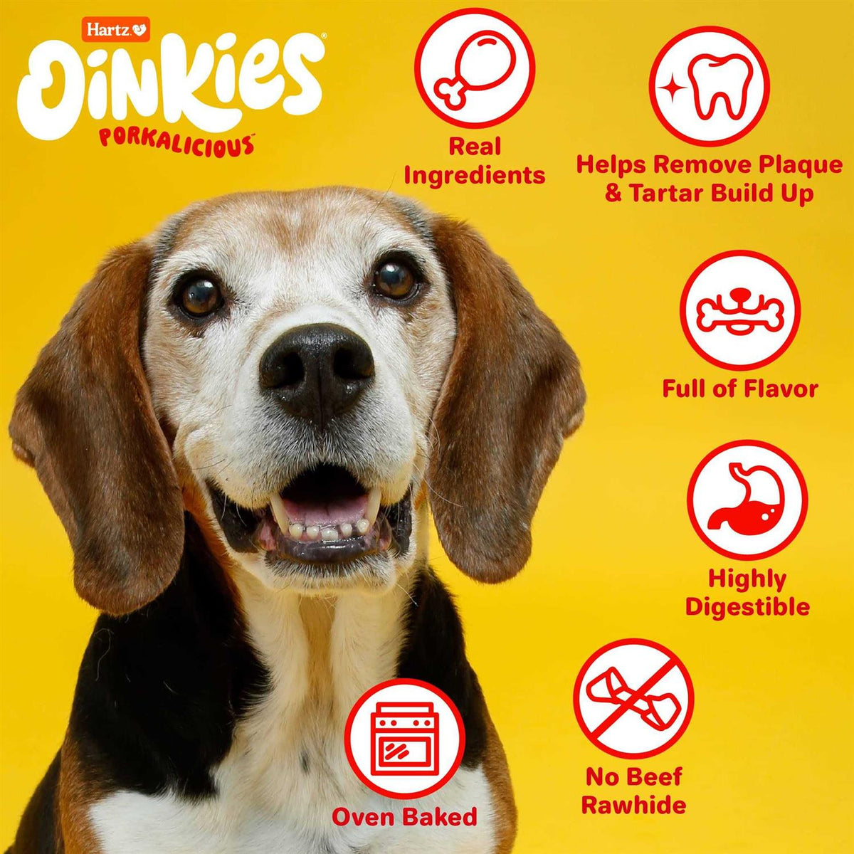 Smoked Pig Skin Dog Treats H8066