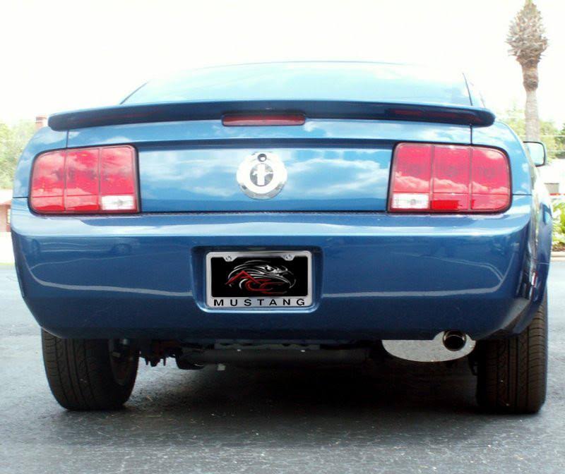 Black License Plate Frame K32898